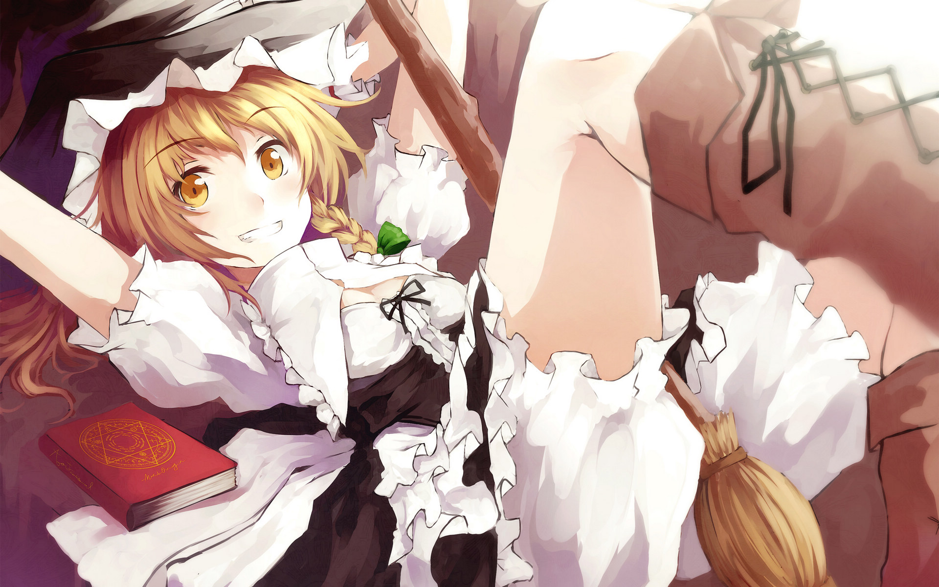 雾雨魔理沙美女动漫壁纸