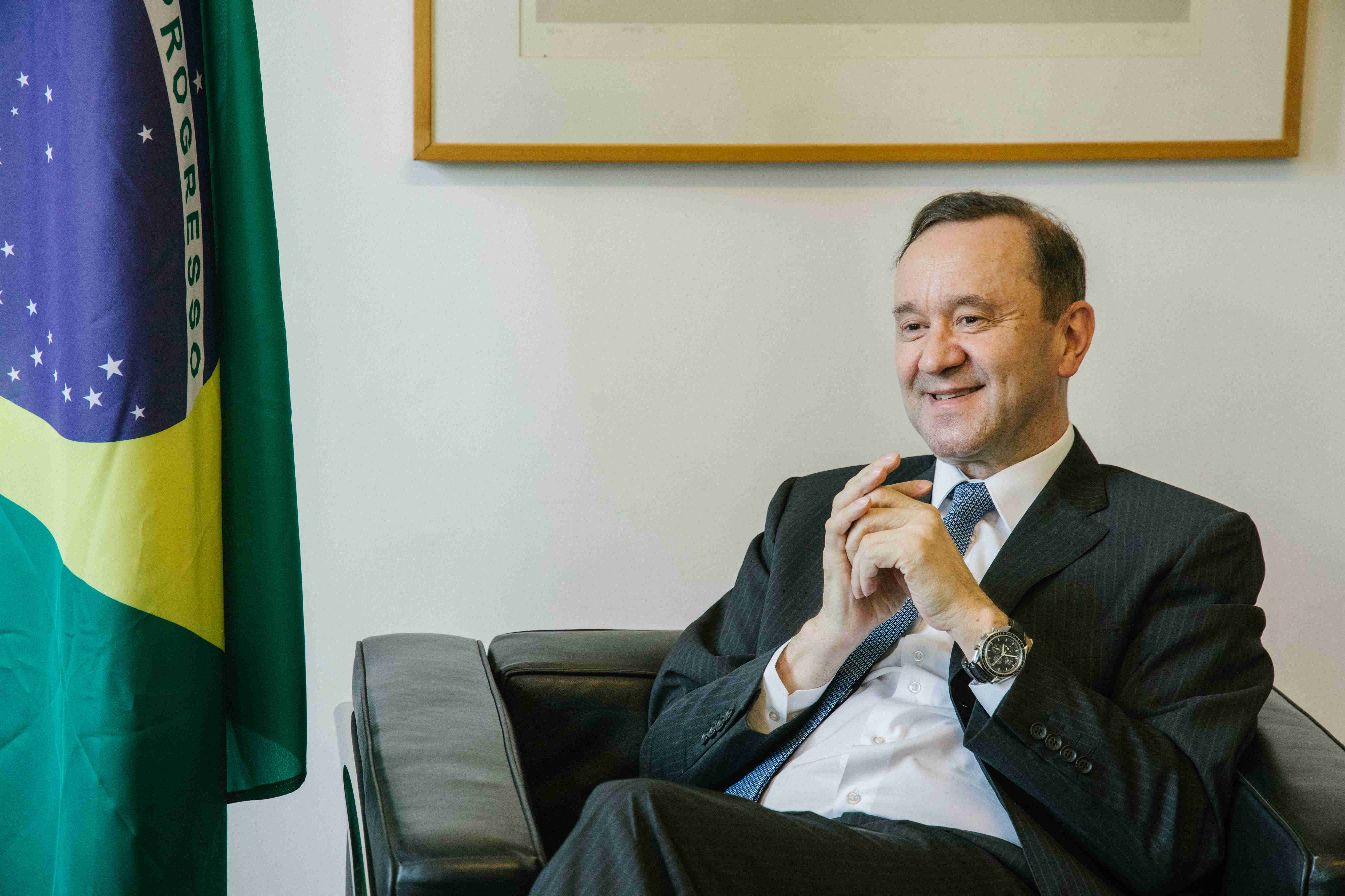 专访巴西驻华大使保罗·瓦莱:我们不在中美间做"选择题"