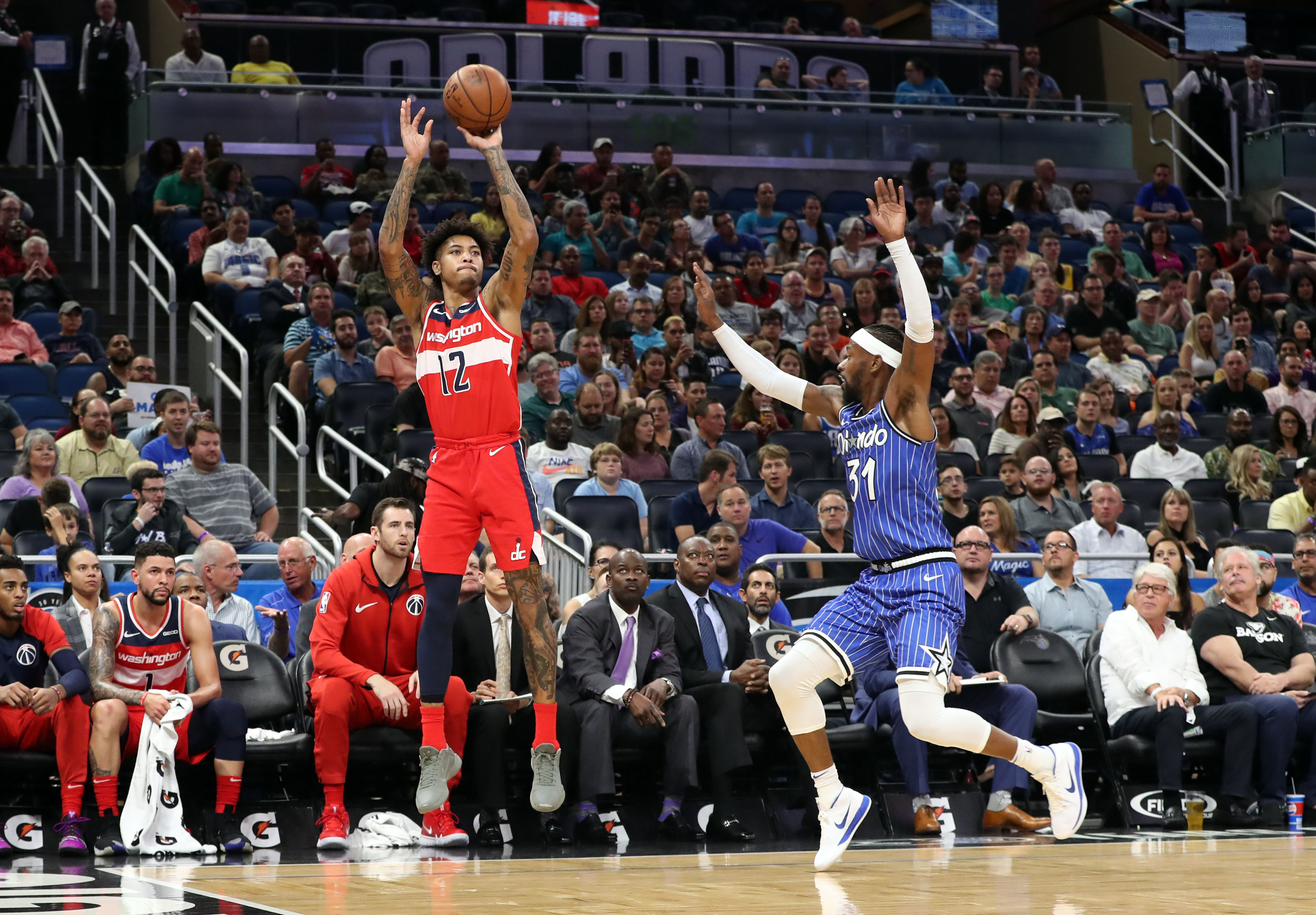 篮球——nba常规赛:魔术胜奇才