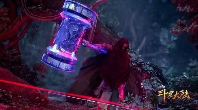 斗罗大陆:超强魂环配置,九红一蓝金,八红一暗赤金一赤金!