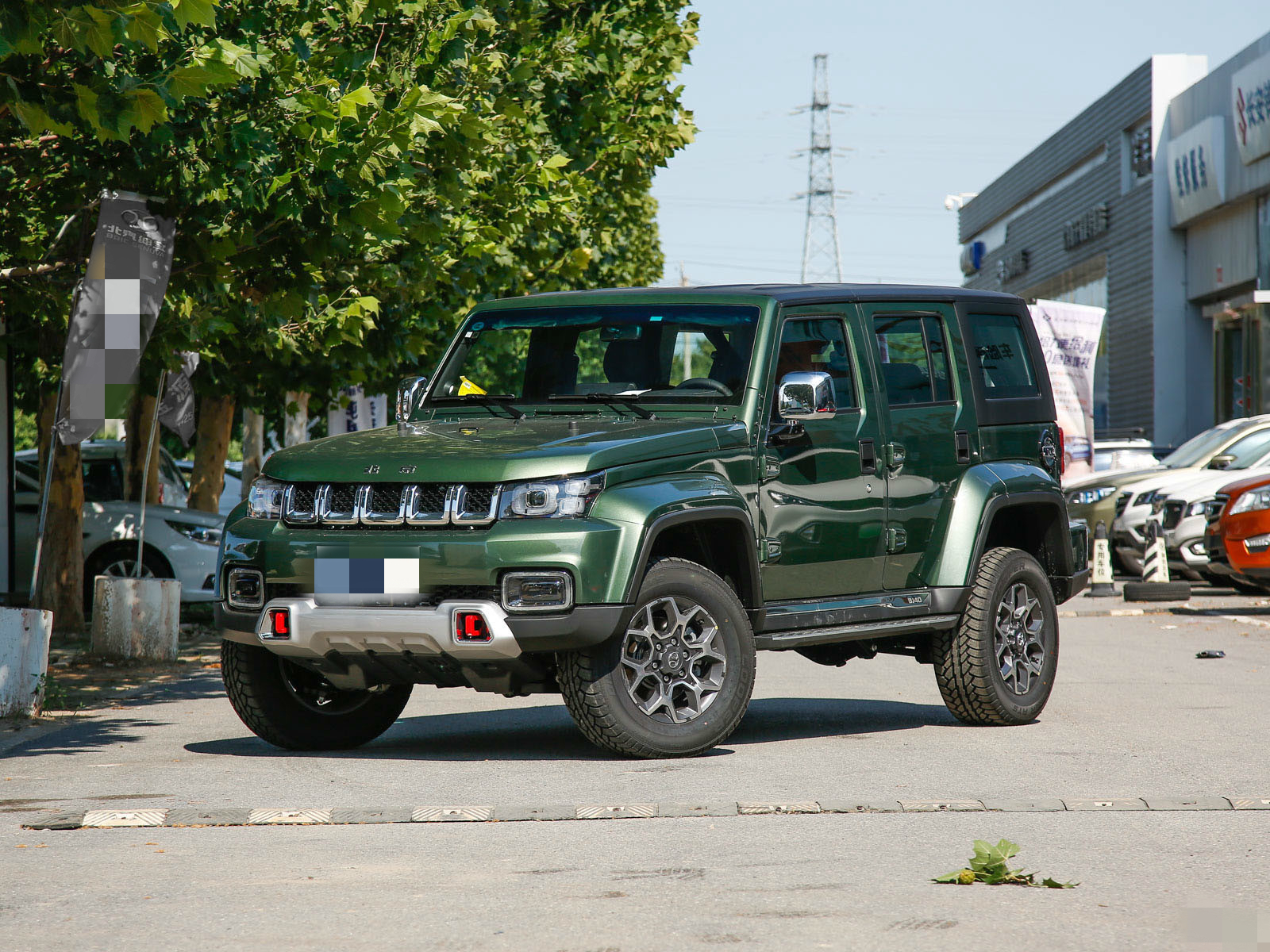 北汽bj40的品鉴与图解