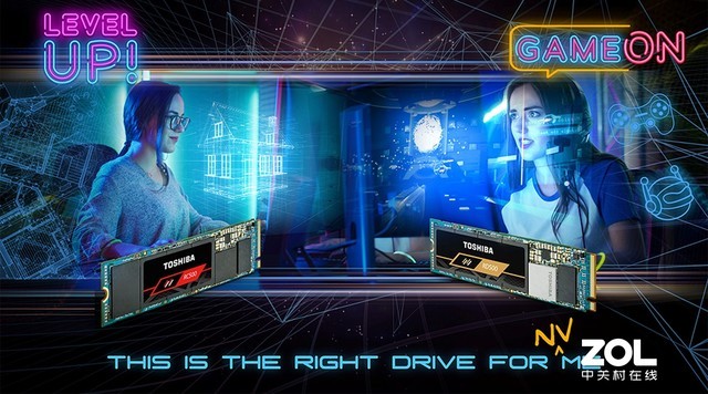 东芝推出rd500和rc500游戏级m.2 nvme固态硬盘