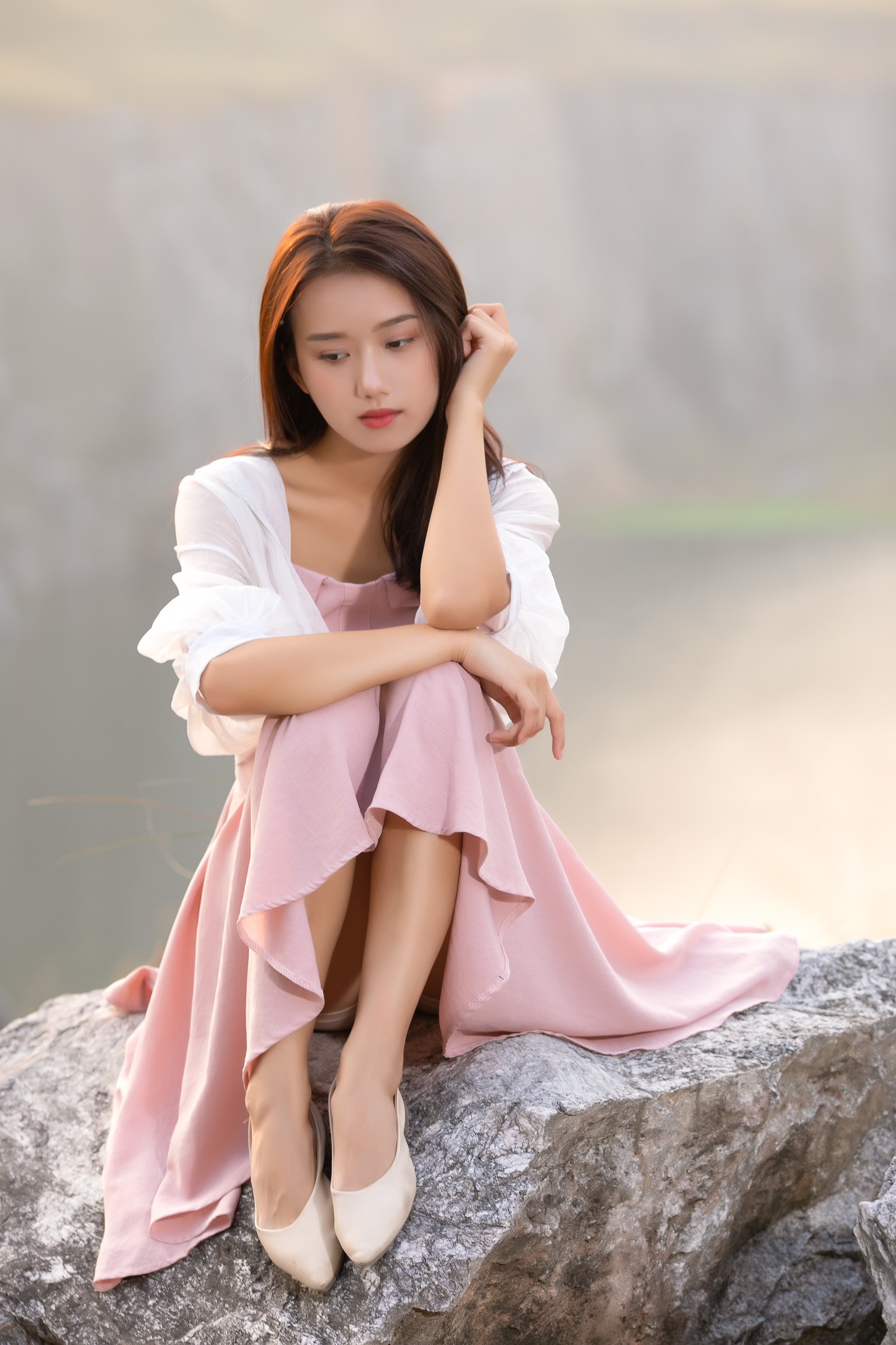 人像摄影 爱上一个如秋天般的女人