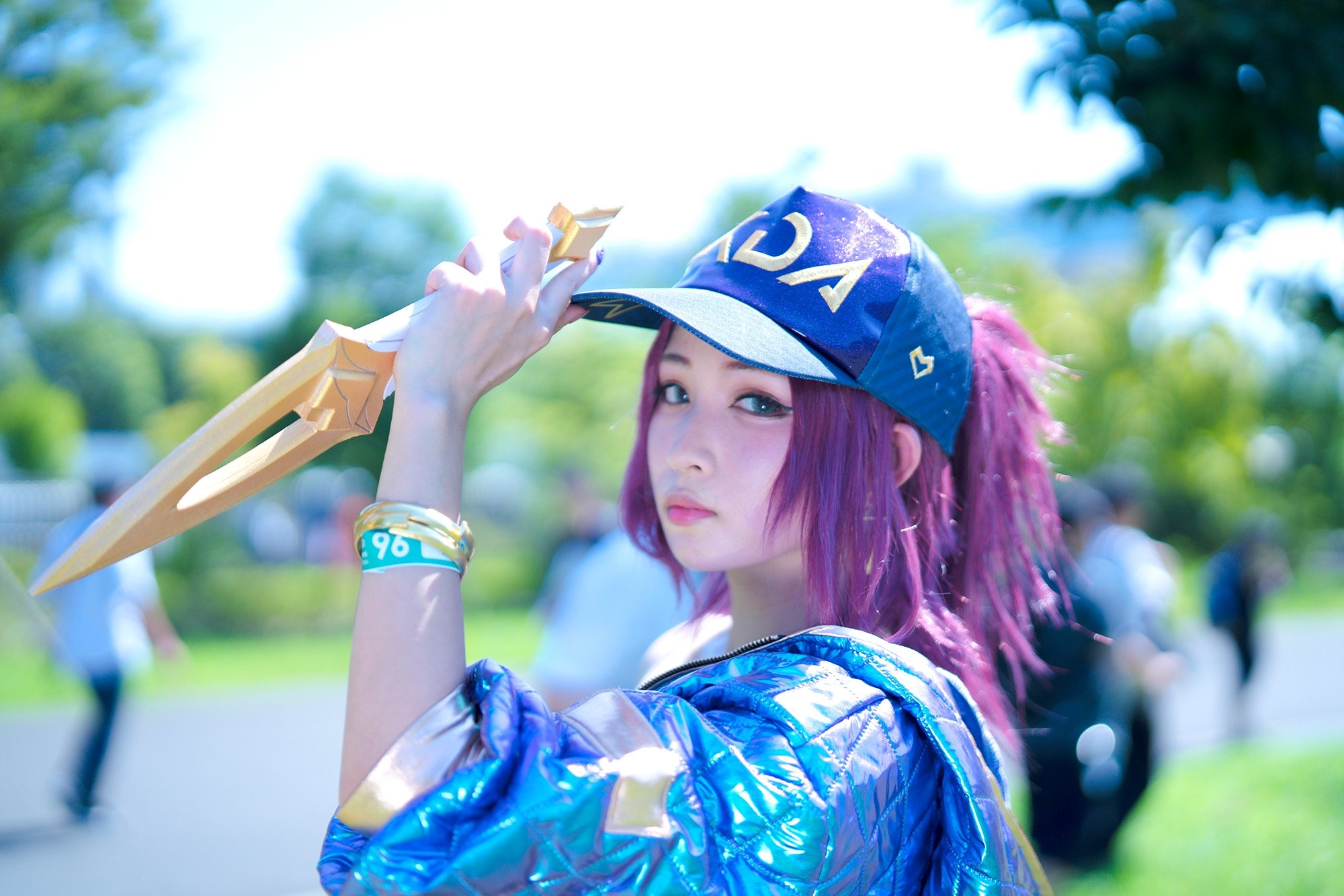 日本c96漫展现场cos美图欣赏 众人围观美女场面壮观