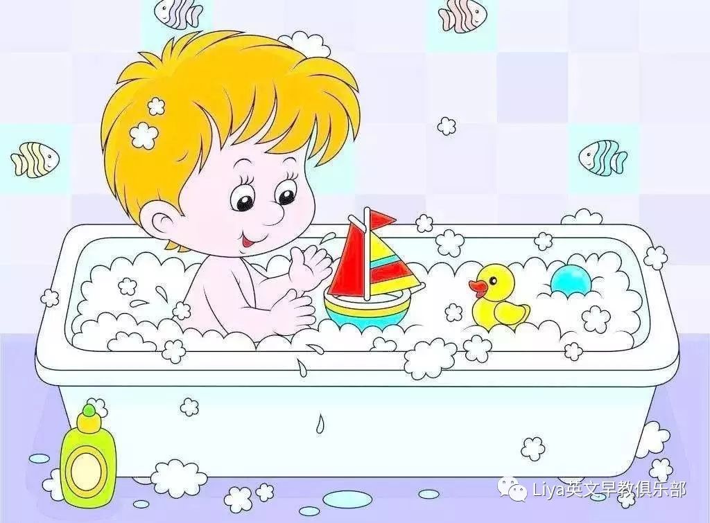 【亲子儿歌】the bath song 洗澡歌