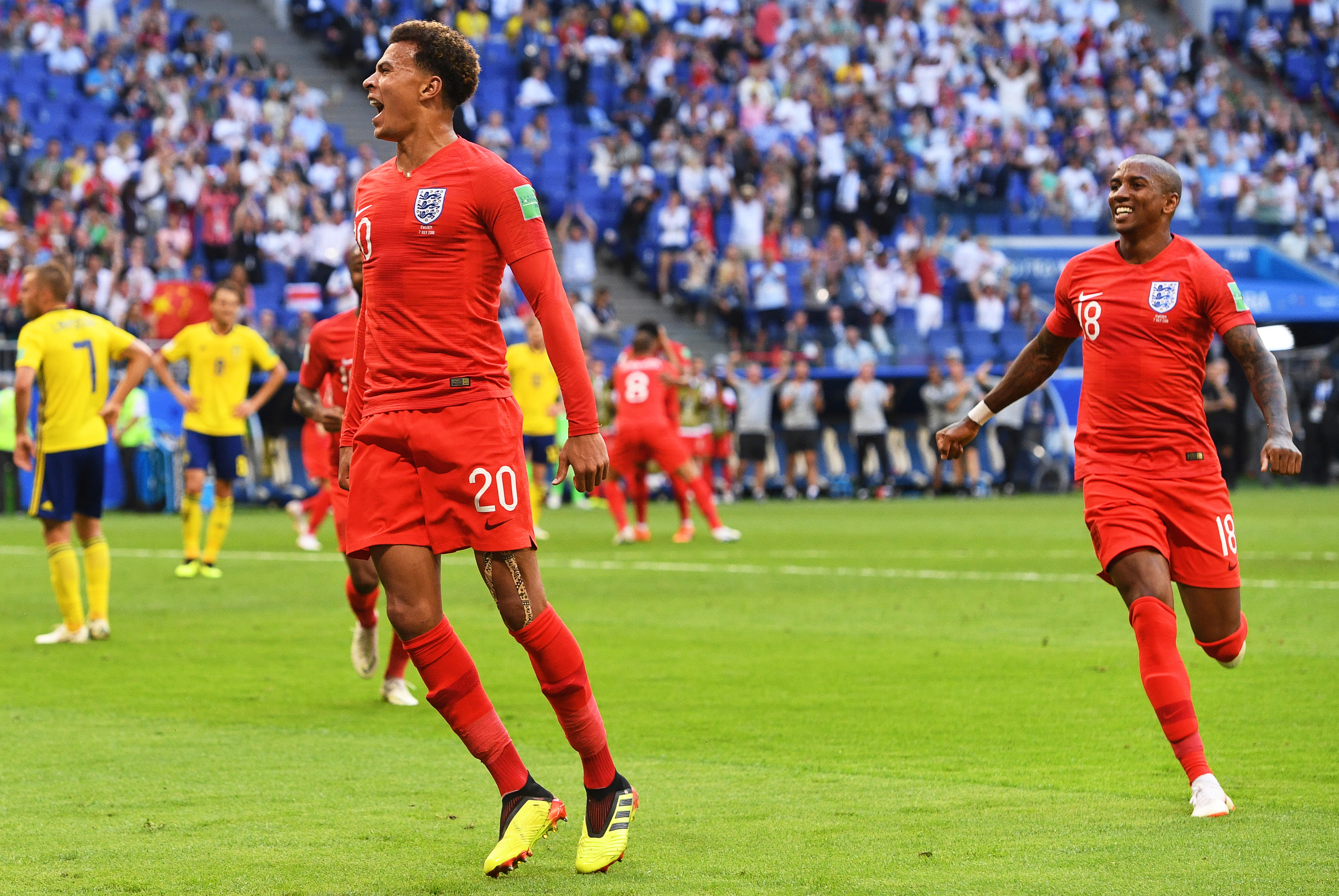 俄罗斯世界杯——英格兰队晋级半决赛(16)