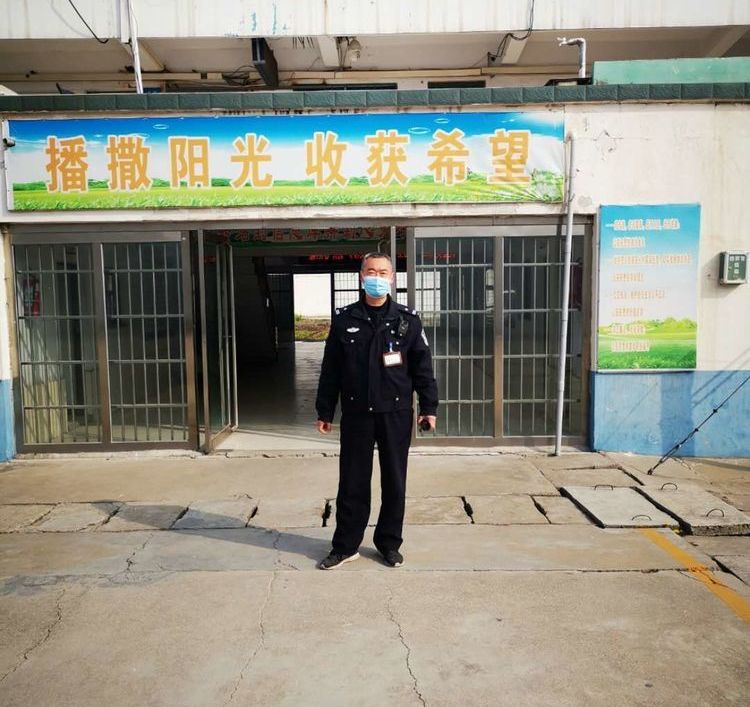 临颍:疫情防控期间,看守所全体民警,辅警扛起了监所安全重任