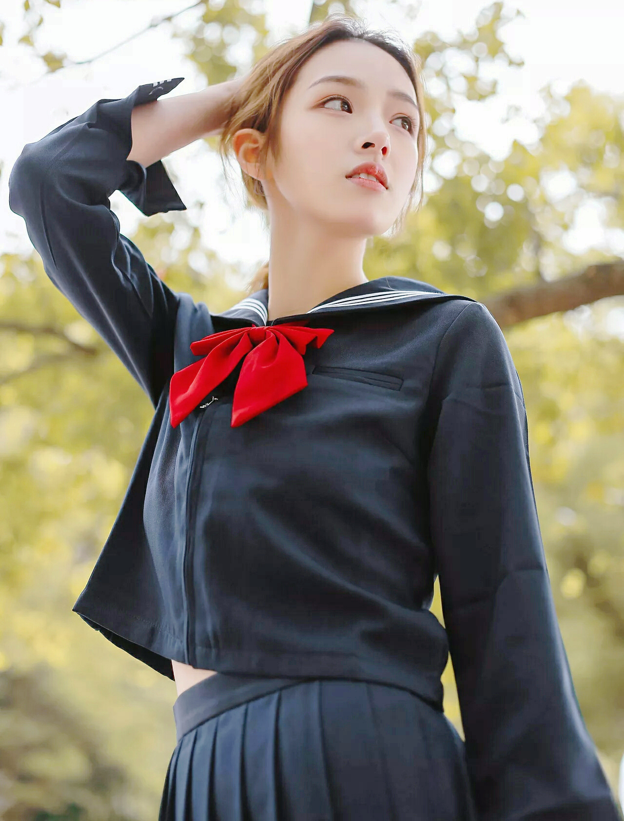 一个那有着清纯可爱的年轻唯美小妹