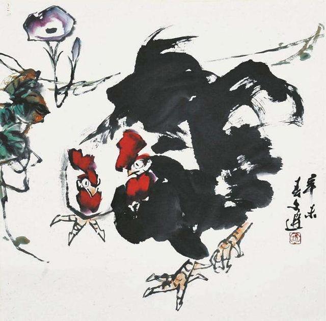 「津门网」写意国画巨匠汤文选作品欣赏