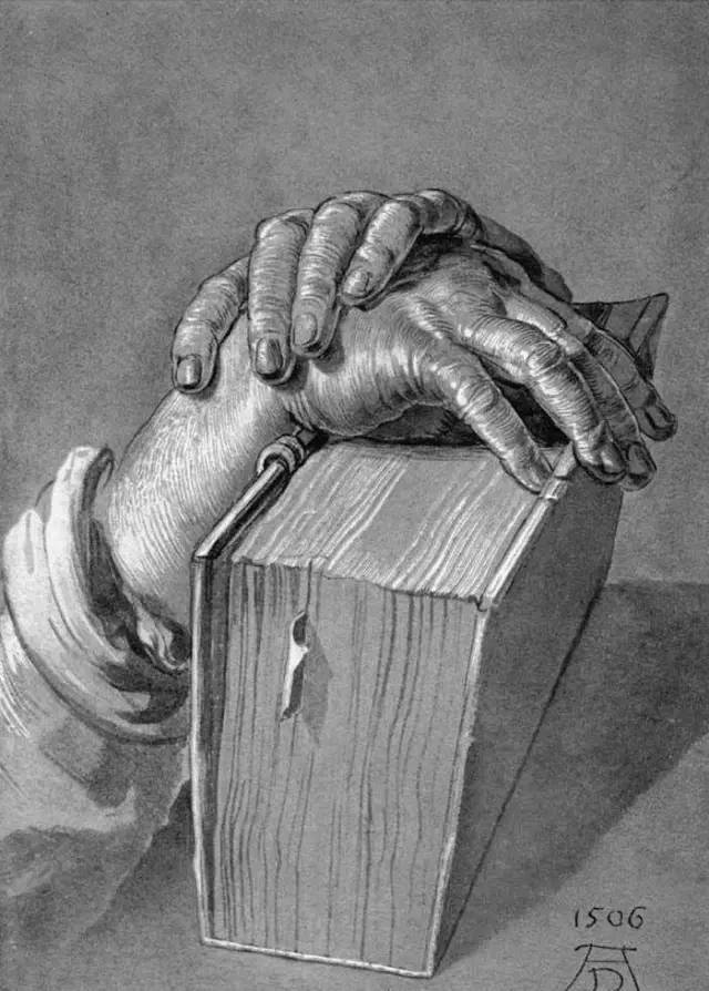 荷兰艺术大师:埃舍尔(1898-1972)作品《手与反光球》