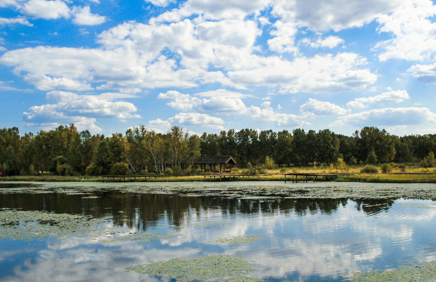 风光摄影:塞罕坝之太阳湖