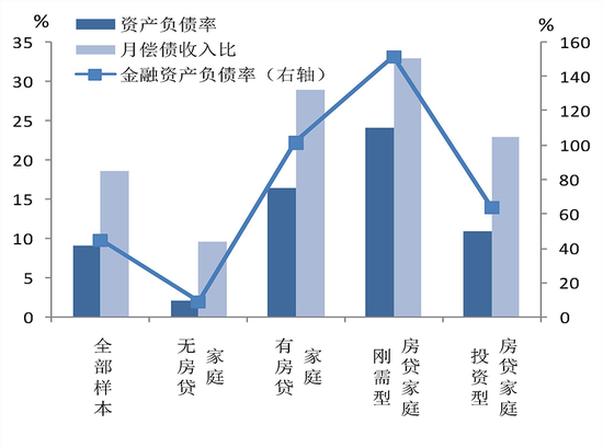 家庭资产负债率图片