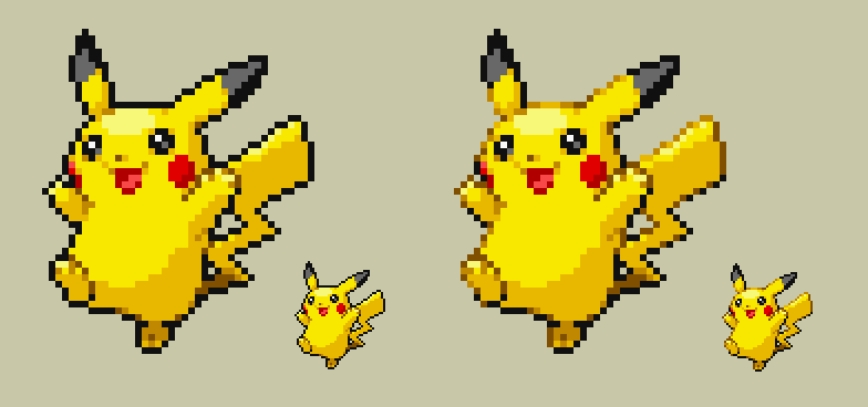 像素画技巧aa手工抗锯齿教程