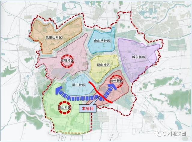 徐州高架快速路规划图图片