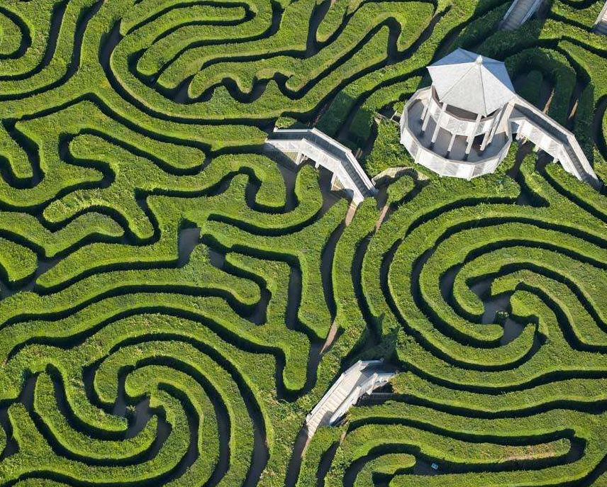 世界上第一座三维迷宫,锻炼耐心和身体的最好机会!