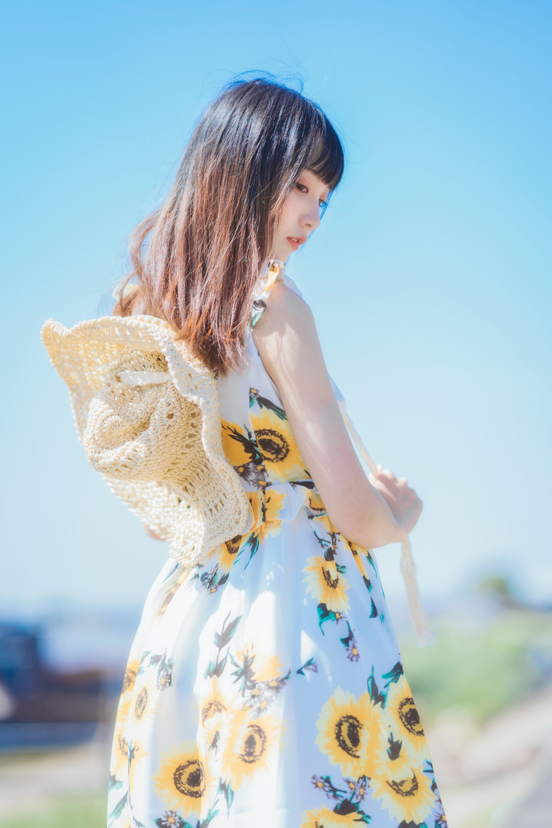 日系清新少女-向日葵味的姑娘