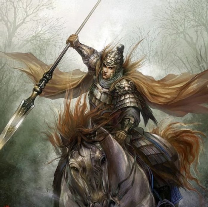 中国古代战神榜十佳青年,江湖百晓生收录,常山赵子龙垫底