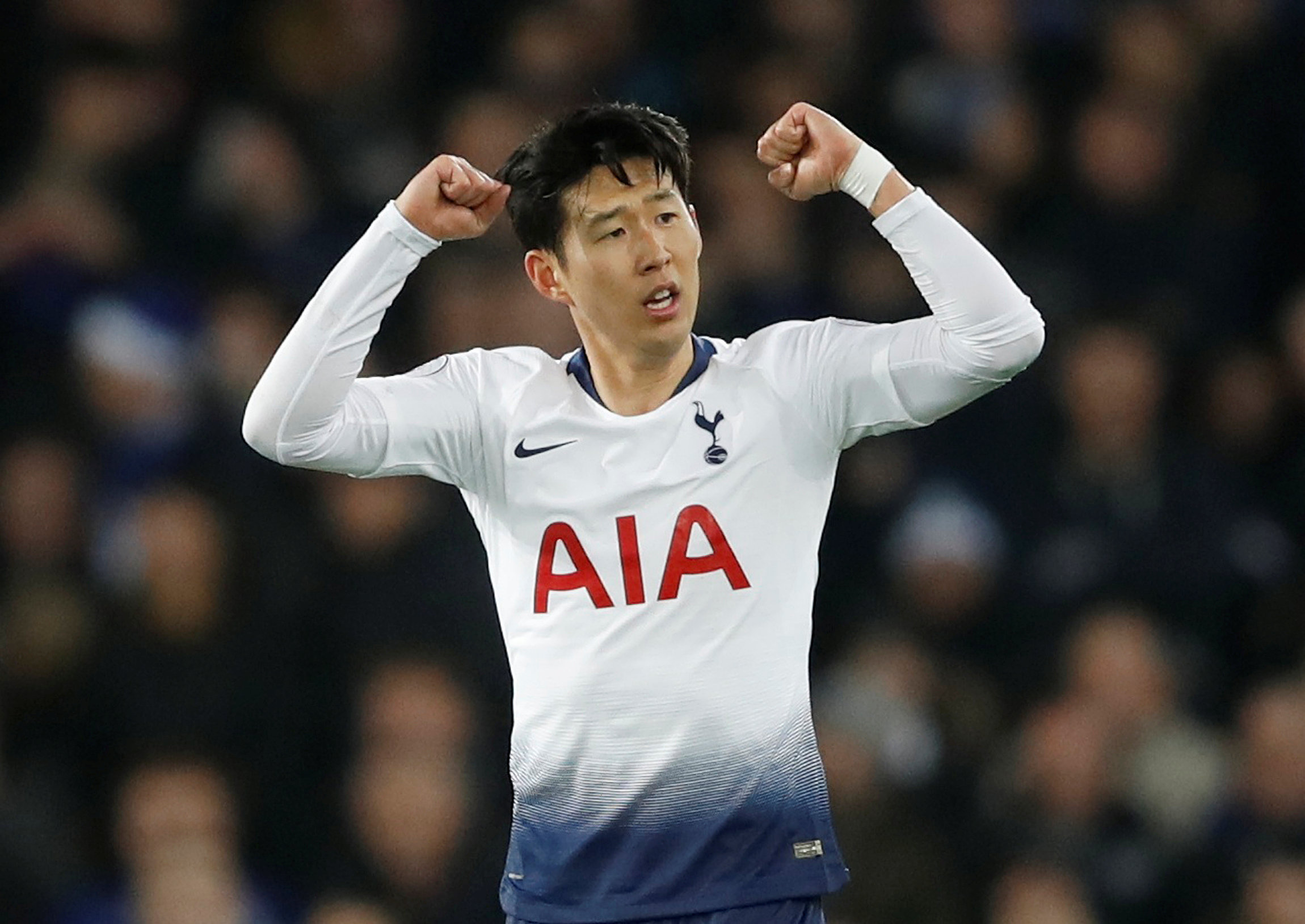 足球——英超:热刺胜埃弗顿