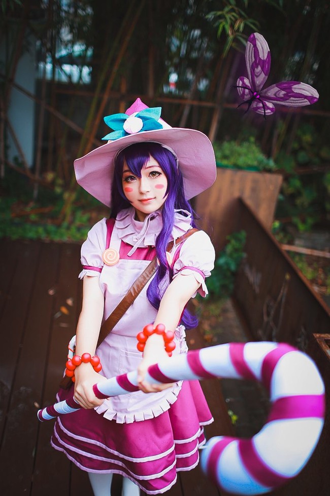 英雄联盟cos,可爱的少女璐璐