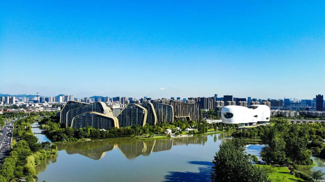 the beauty of architecture|航拍白马湖,大片来了!