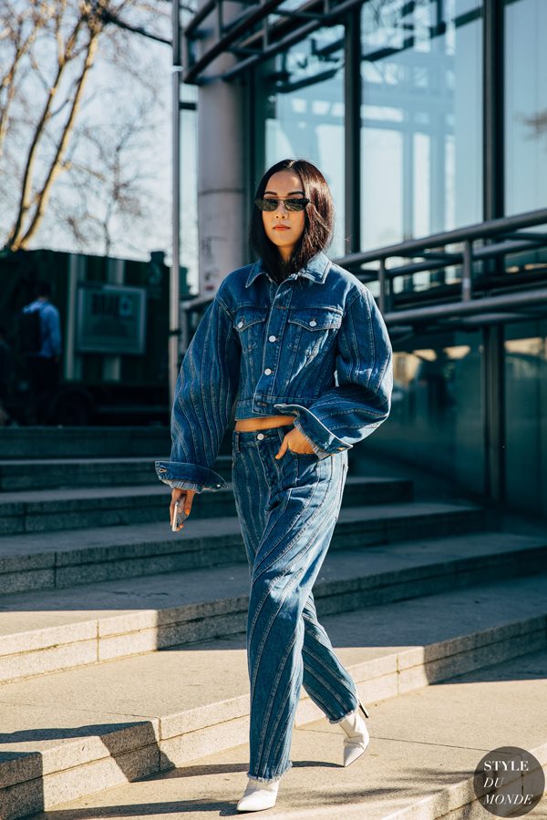 小个子大气场 新加坡博主yoyo cao街拍盘点