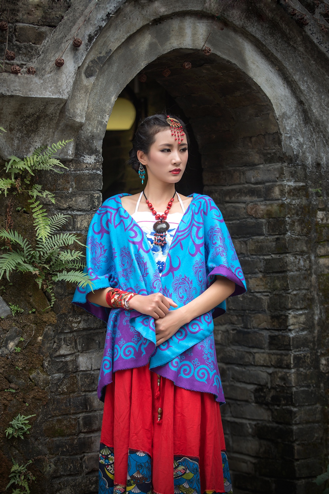 美女摄影:游女归来,乡情难忘