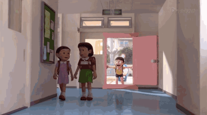 有了任意门可以来一次说走就走的旅行