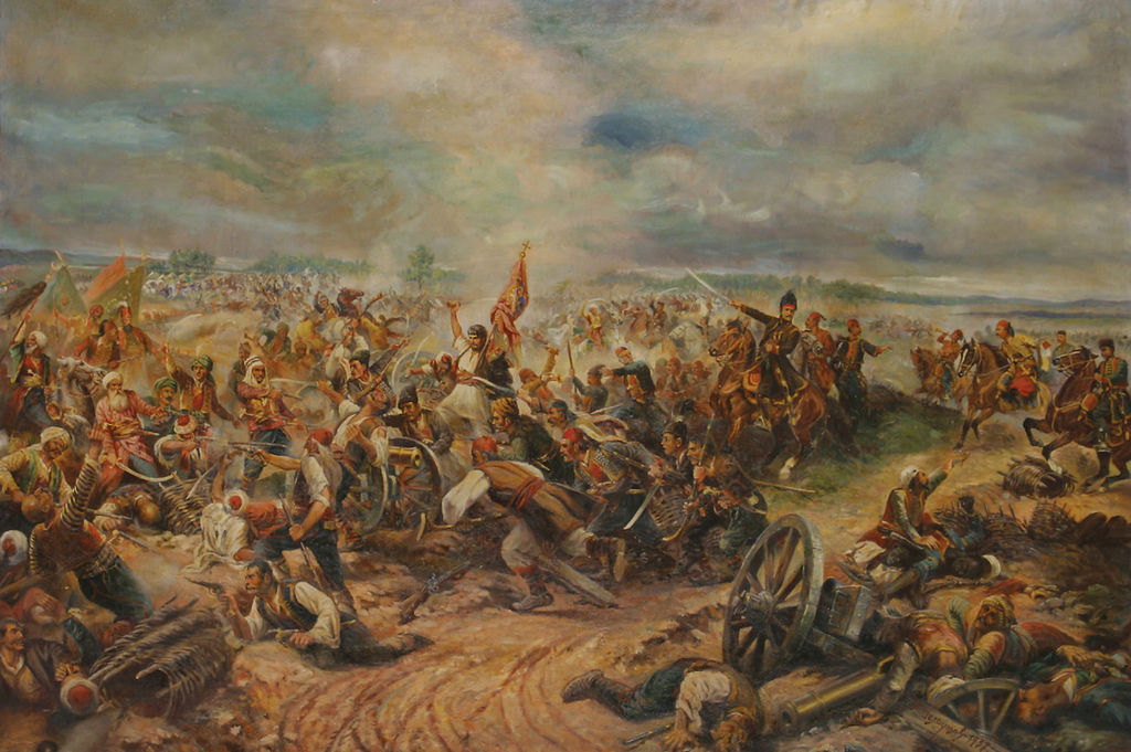 1854年9月,联军在克里米亚半岛登陆并围攻俄罗斯黑海舰队基地塞瓦斯托