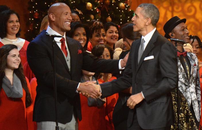 好莱坞巨星巨石强森将参选美国总统?他是这样回复的