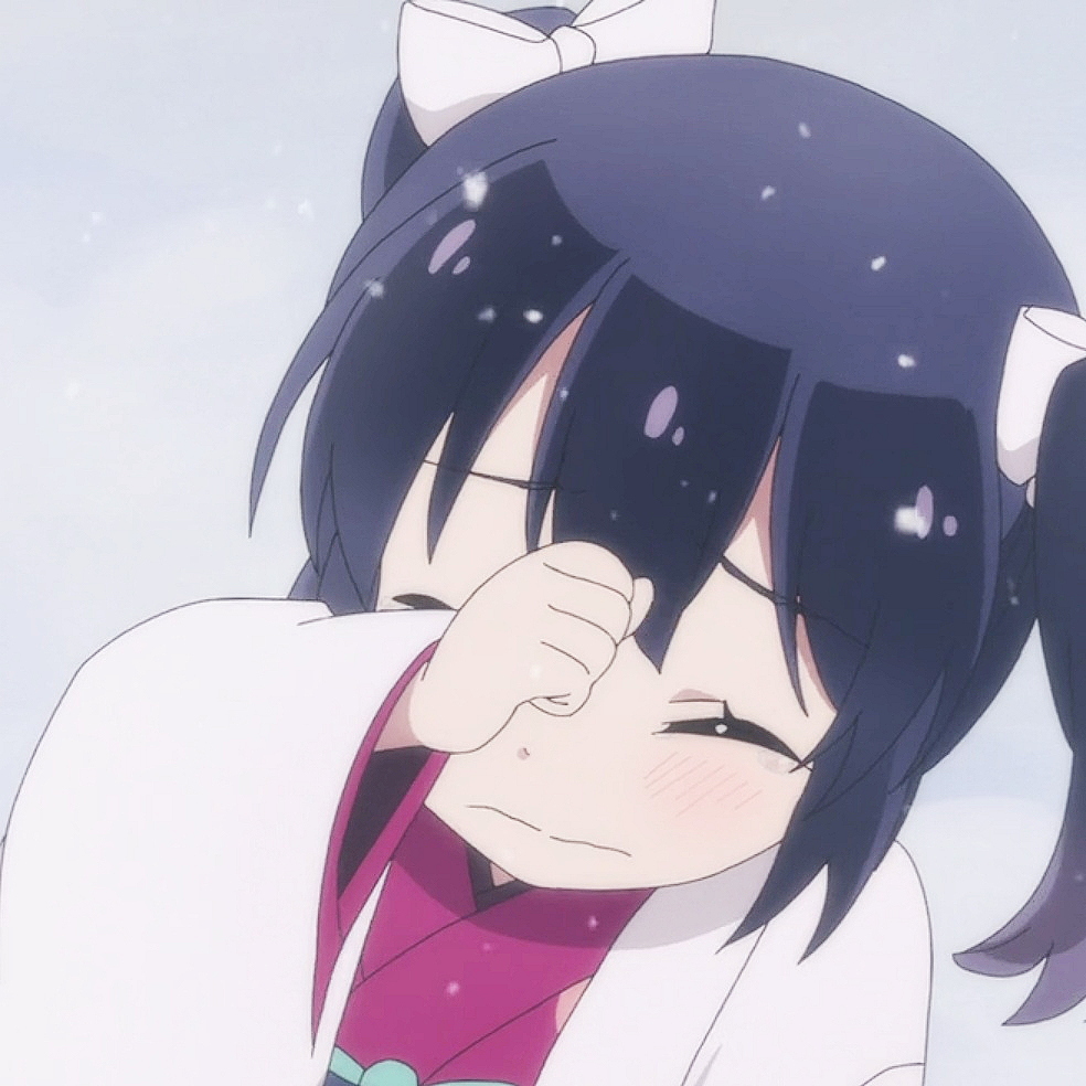 自截动漫头像图片雪见小梅的童年