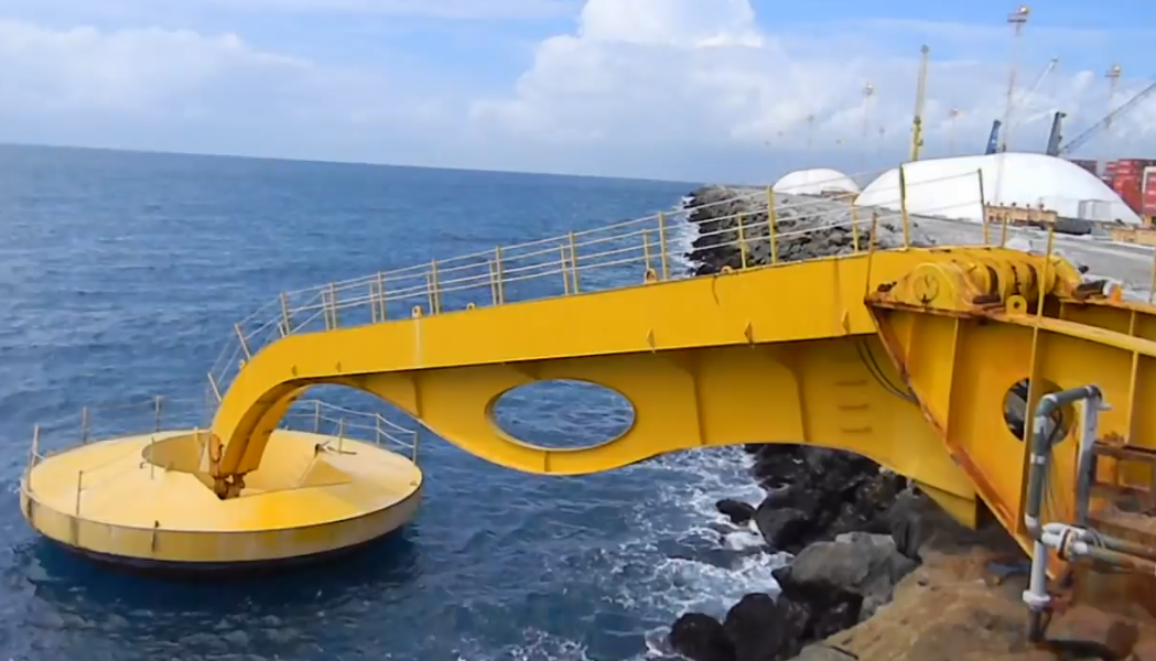 水电站见多了,用海洋波浪发电的你看过吗?