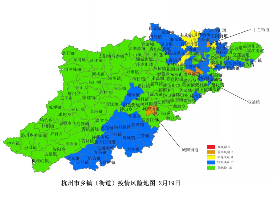 杭州封控区域地图图片