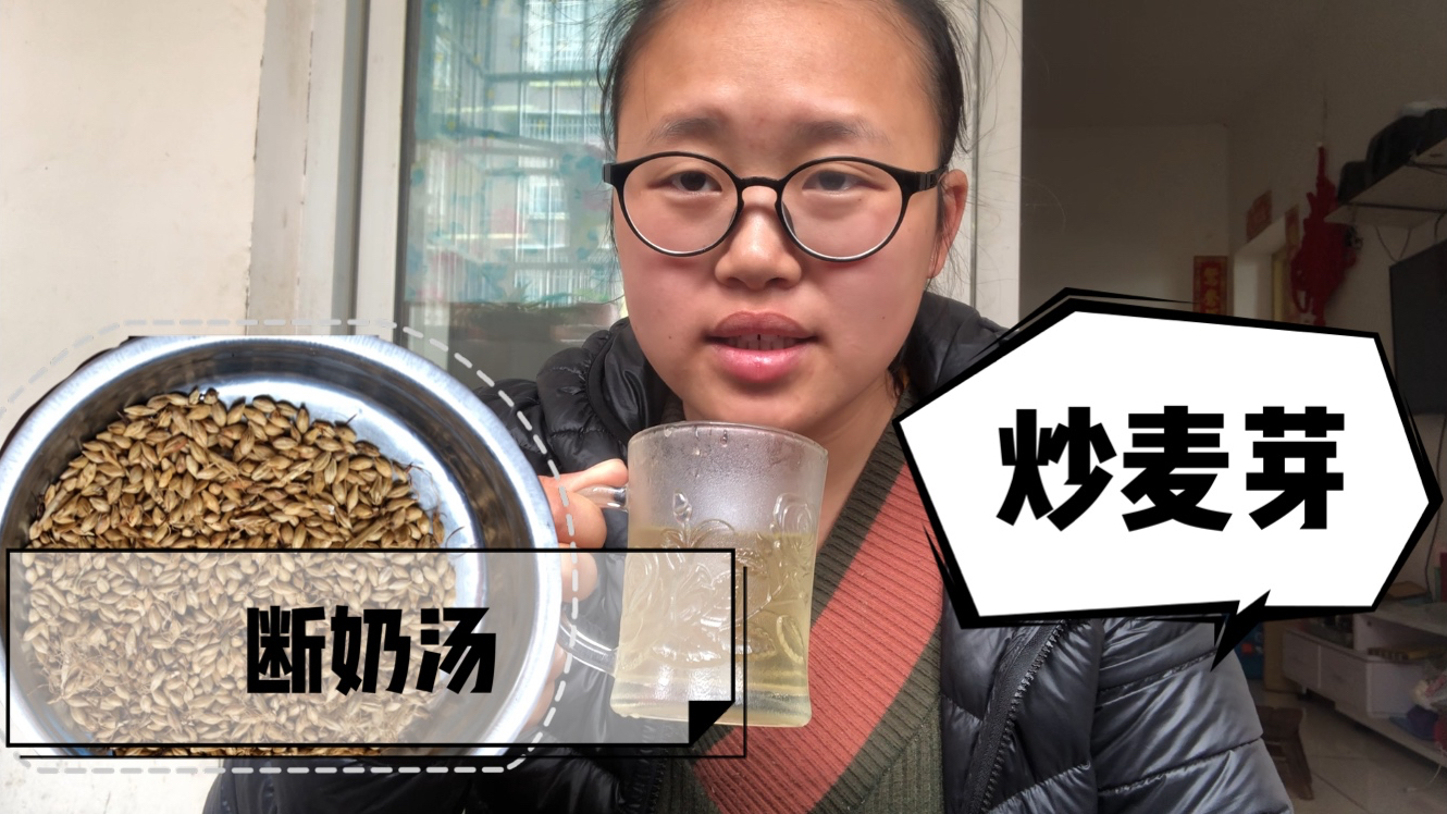 宝妈们断奶必喝的炒麦芽水,看看是怎样弄的!