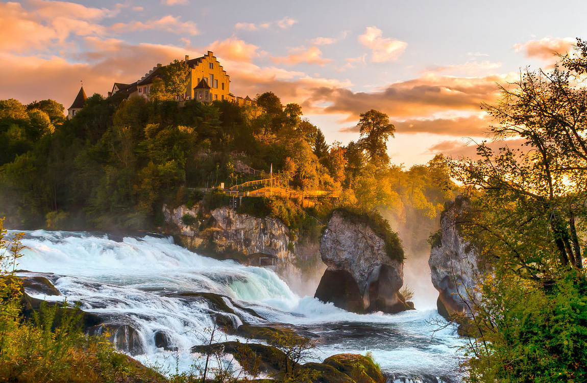 莱茵瀑布风景图集