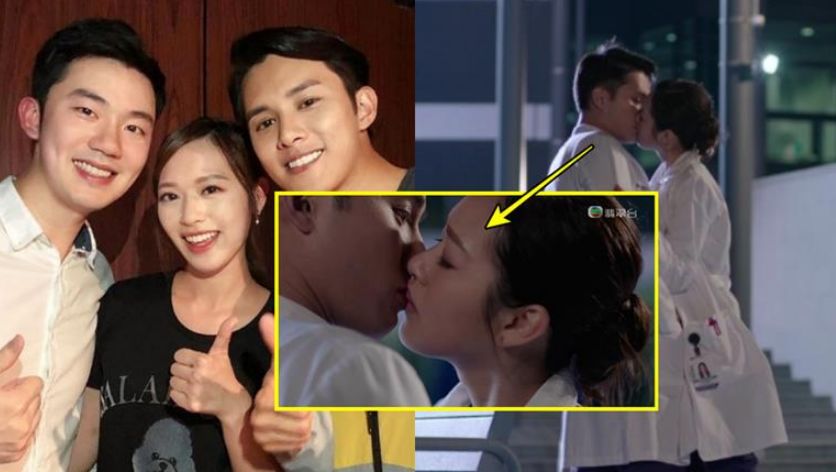 《白色强人》献荧幕初吻,冯盈盈与男友一起欣赏,还晒了照