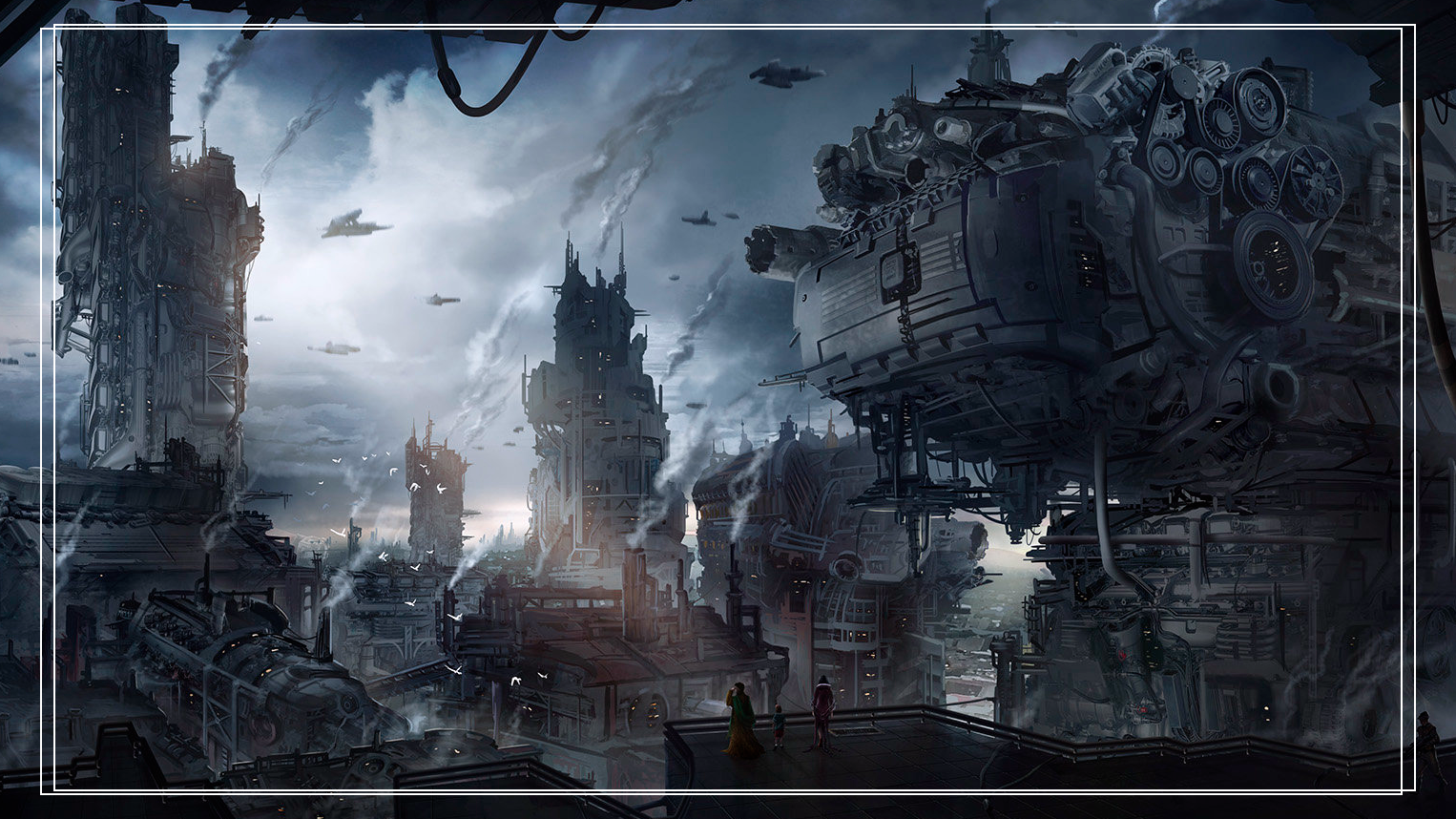 高清大图:超清晰科幻风场景概念图片