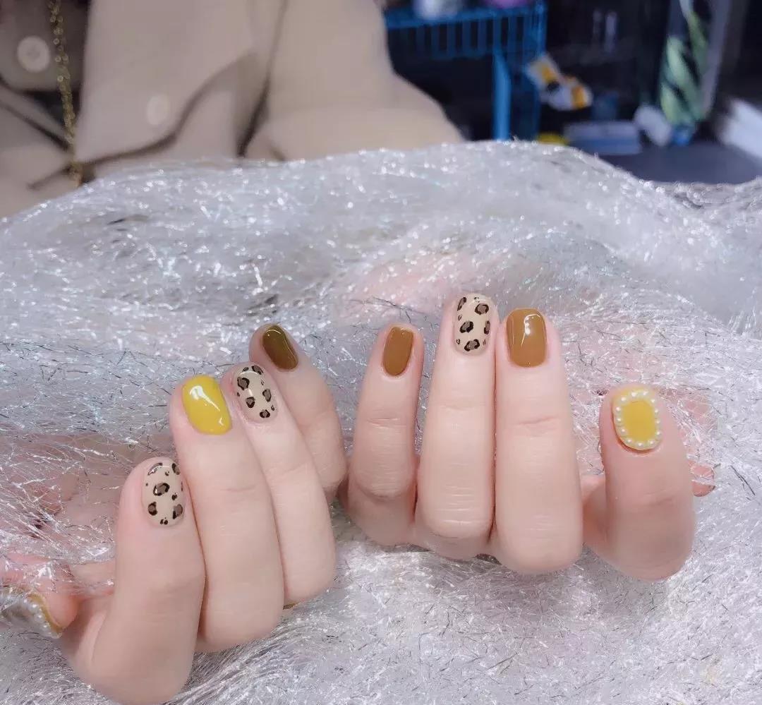 复古珍珠美甲图案,竟然可以美成这样!