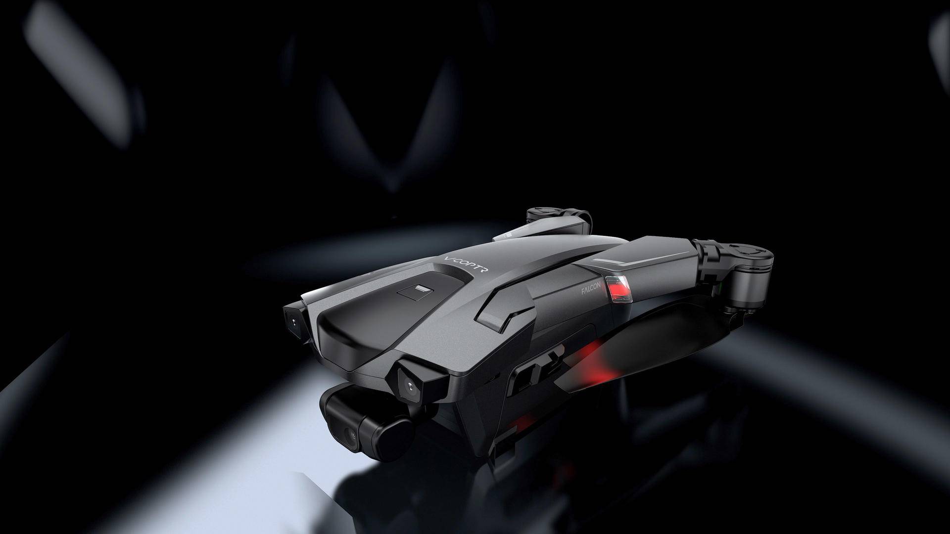 零零科技v-coptr falcon无人机,开启着无人机行业未来发展新十年