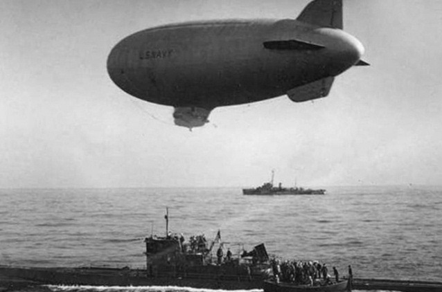 二战时美国飞艇为保商船牺牲?其实只是为掩盖这一羞耻事件