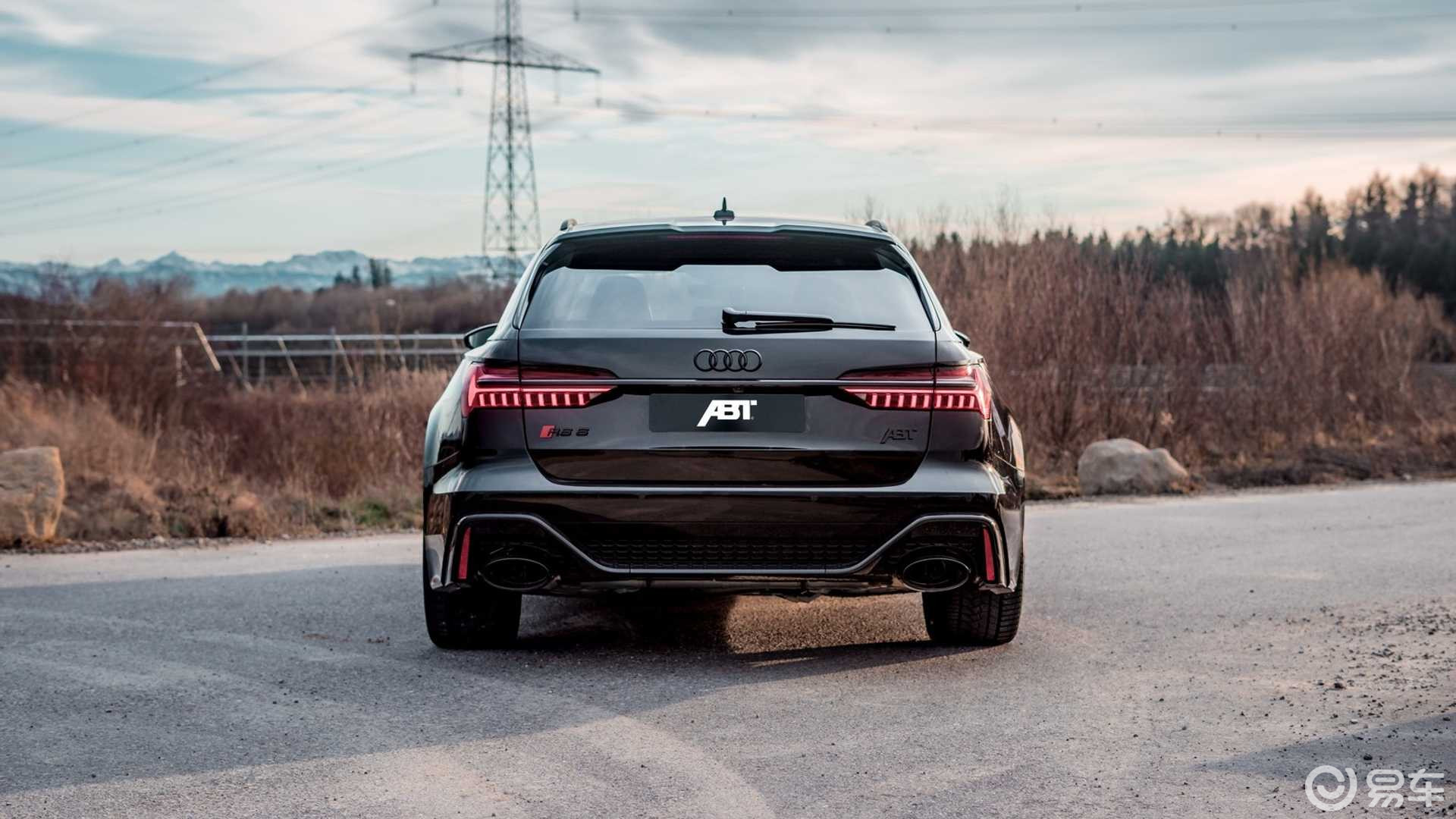 美图赏析 新奥迪rs6 avant abt酷黑暴徒美图