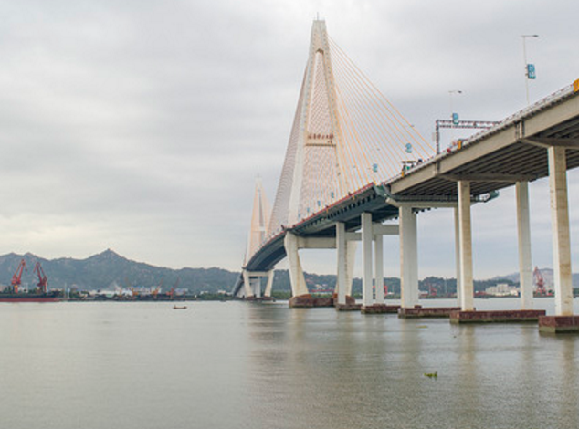 旅游:礐石大桥—汕头内海湾的第二座跨海大桥,拍照的好去处