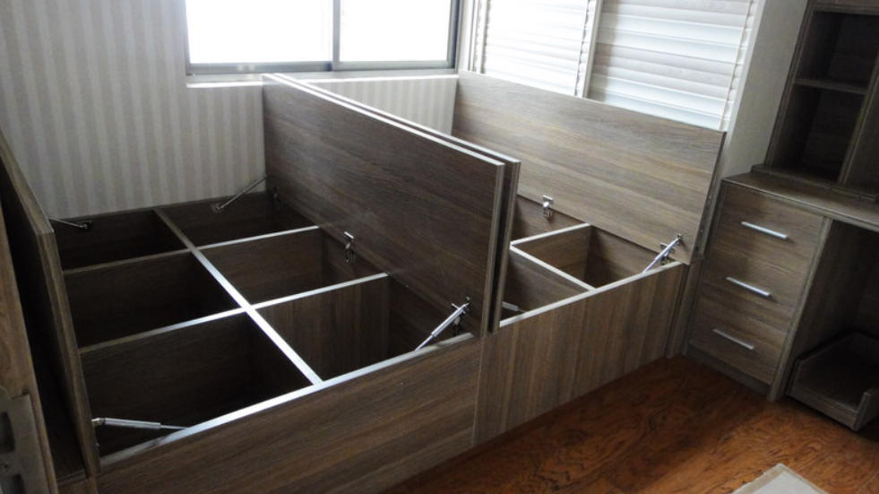 榻榻米上翻门 1.2-气压支撑的安装尺寸