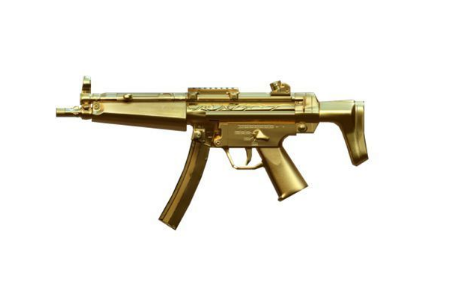cf玩家公认最实用的5把黄金枪:黄金mp5a上榜,最后一把粉丝最多