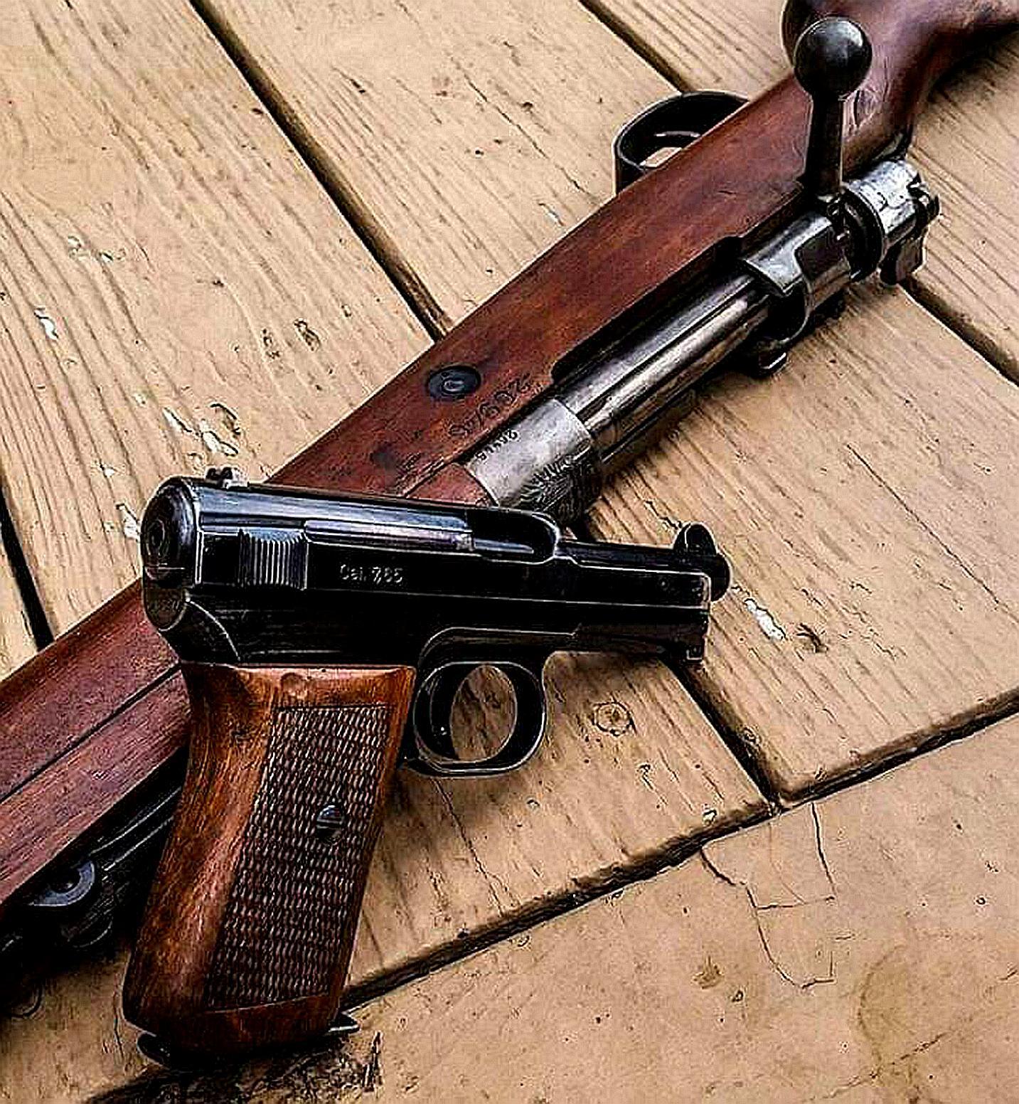 莫辛纳甘m44&ttc手枪 转载自百家号作者:大刘说历史