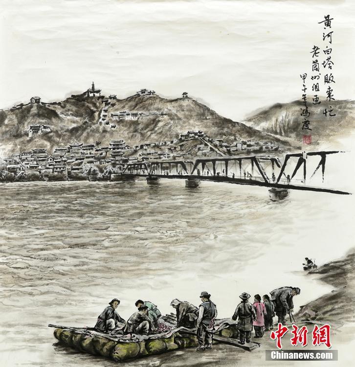 金城老人七十载笔墨绘出百态"老兰州"