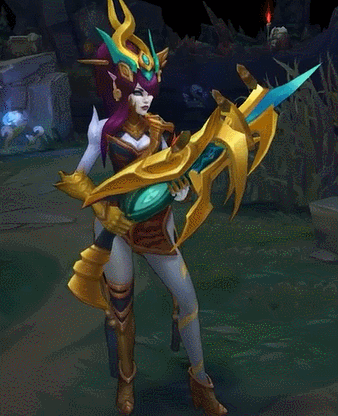 黄金版女警(猴年) 黄金版盖伦(鸡年)