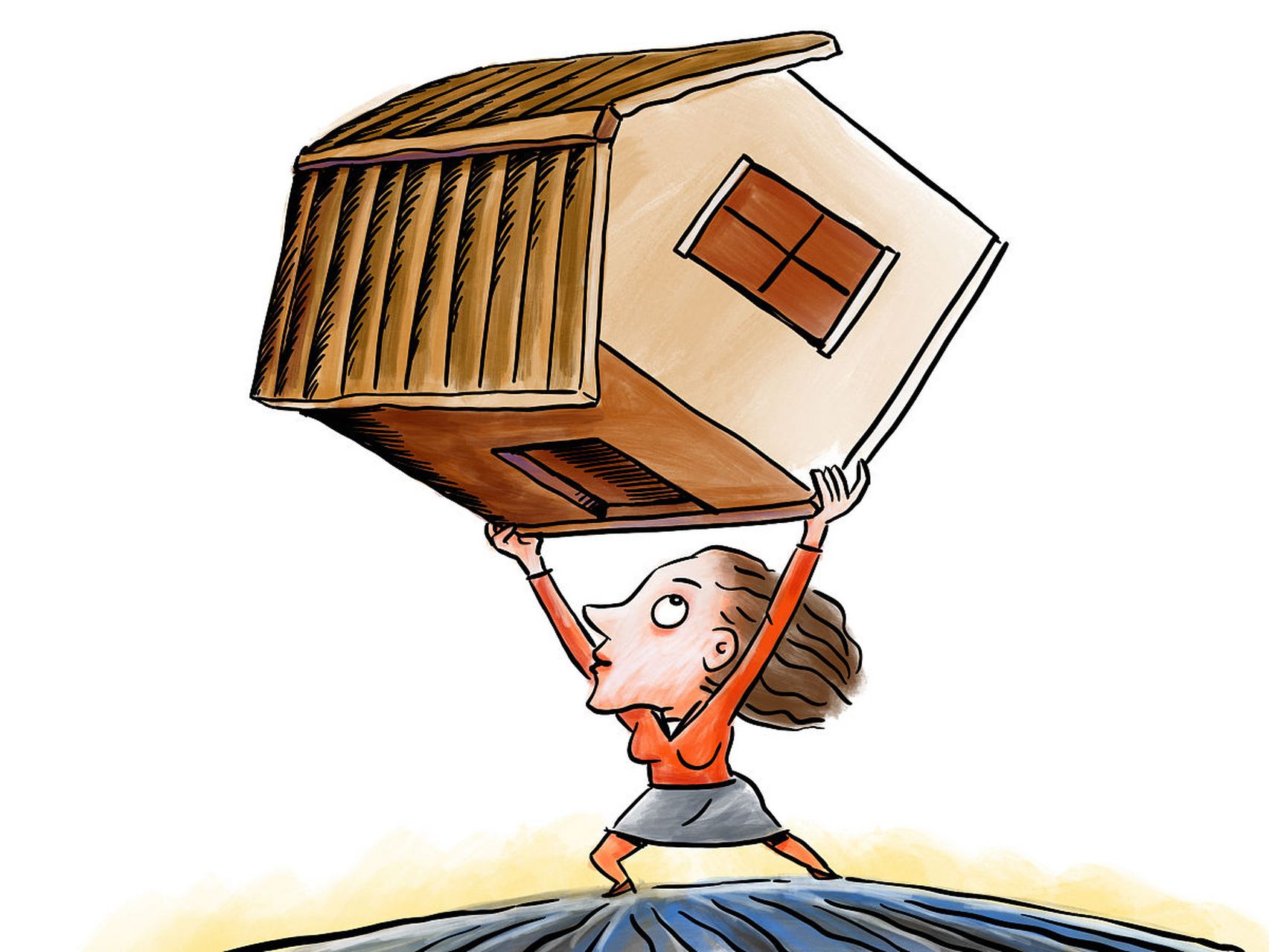 弟弟马上结婚,但是婚房还没着落,妈妈的意思是我和婆