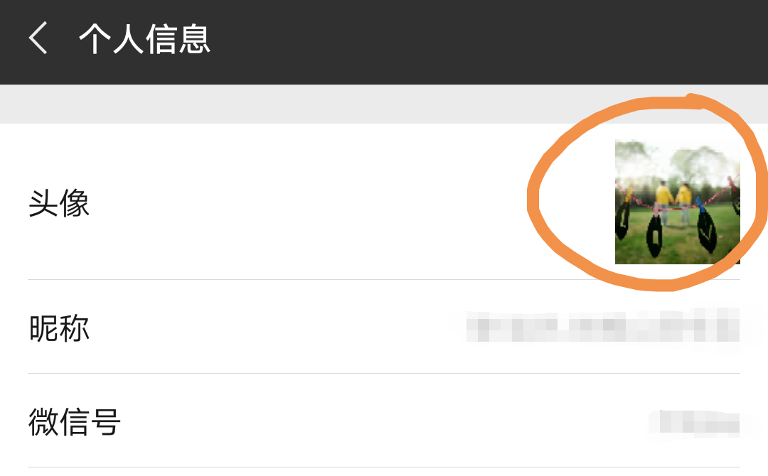 原来微信还可以找回之前的头像
