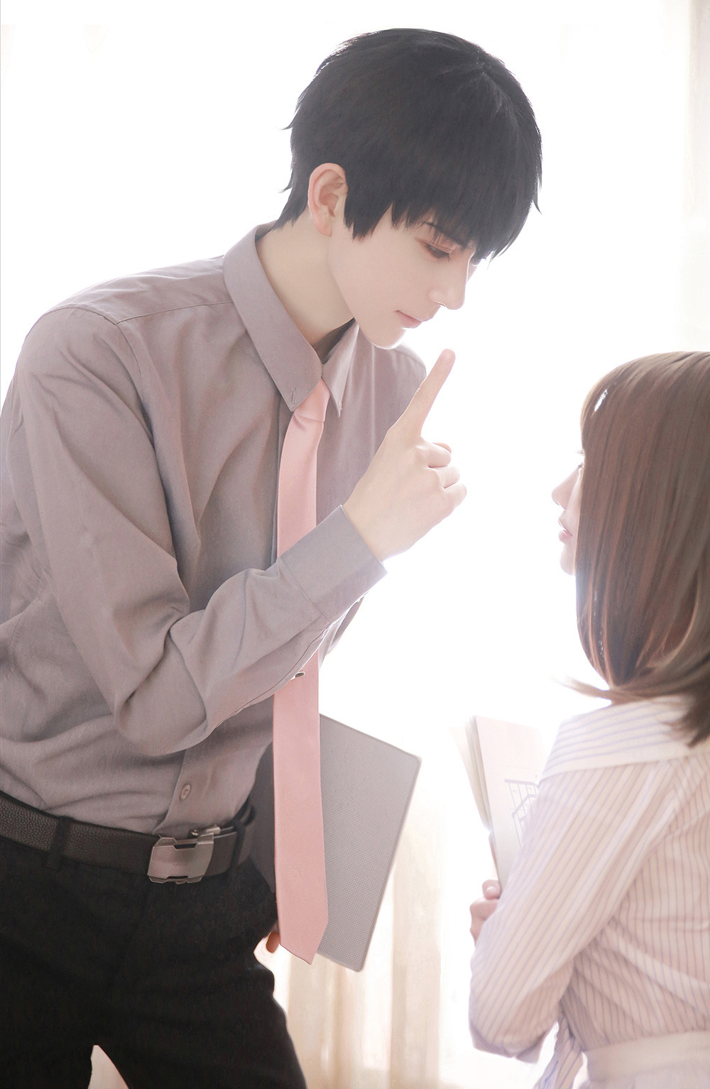 熊祁cos:女生帅起来请男生绕道