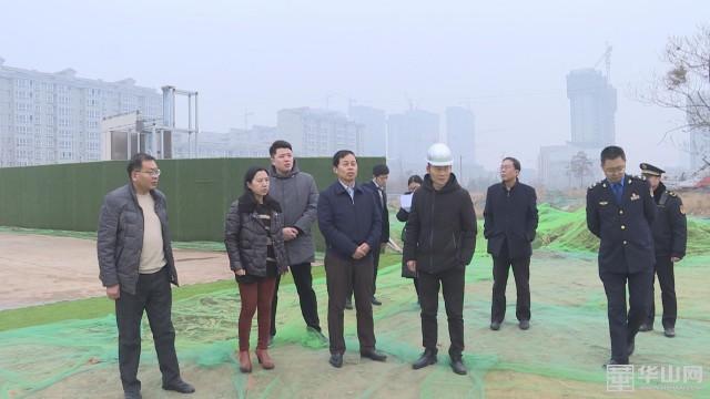 杨武民督导检查重污染天气应急响应措施落实情况